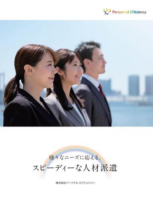 株式会社パーソナル・エフシェンシー｜パンフレット制作実績