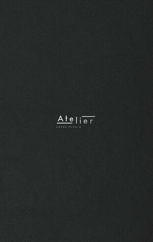 Restaurant Atelier｜メニュー表 制作実績